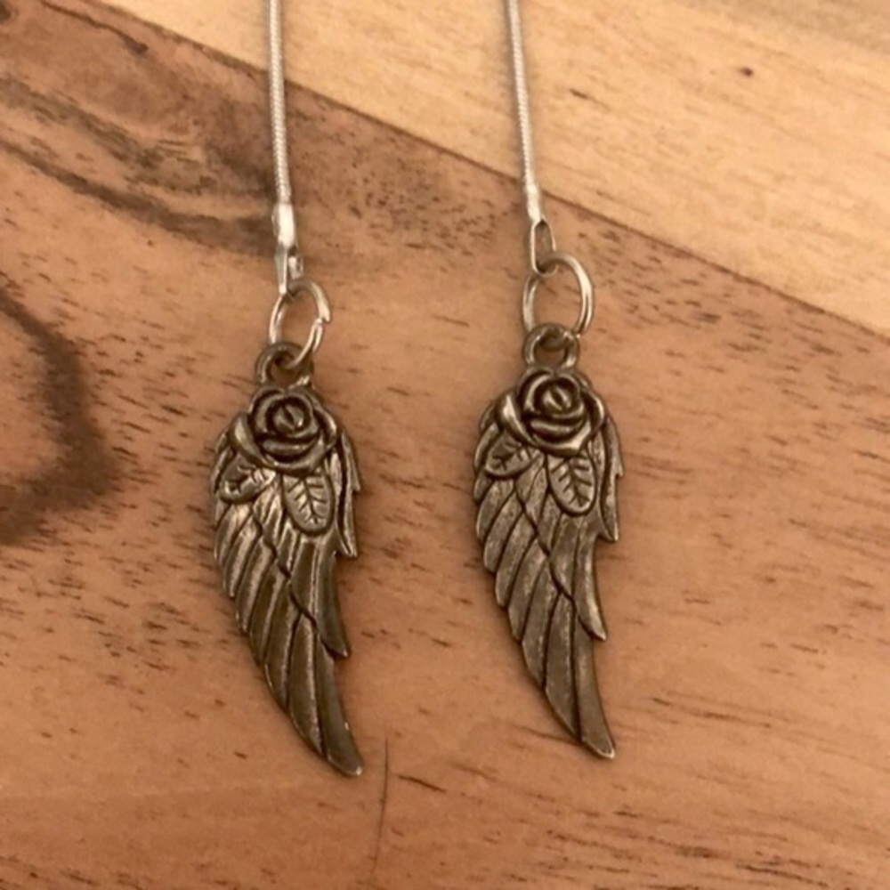 Adjustable Silver Snap On Button Bead Necklace - image 3